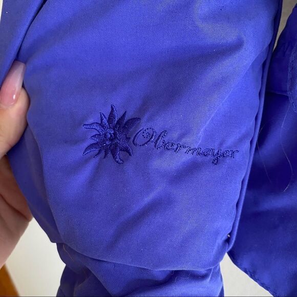 🍄 Obermeyer 1947 Northern Lights Blue Periwinkle Puffer Ski/Snowboard Coat - Picture 13 of 13